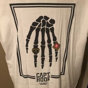 Neff x Disney Captain Hook Villians tee